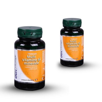 PACHET MultivitamineSi Minerale 60+30 DVR PHARM