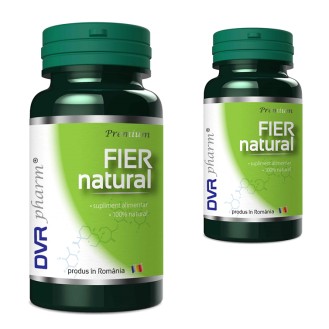 Pachet Fier Natural (60+30) cps. DVR PHARM