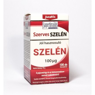 Seleniu Organic 100mg 100tb JUTAVIT
