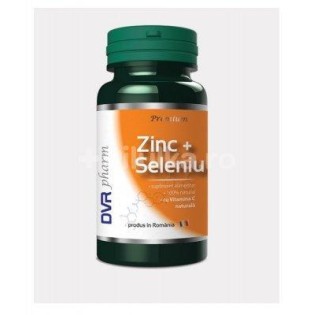 Zinc Seleniu Vitamina C 60cps DVRPharrm